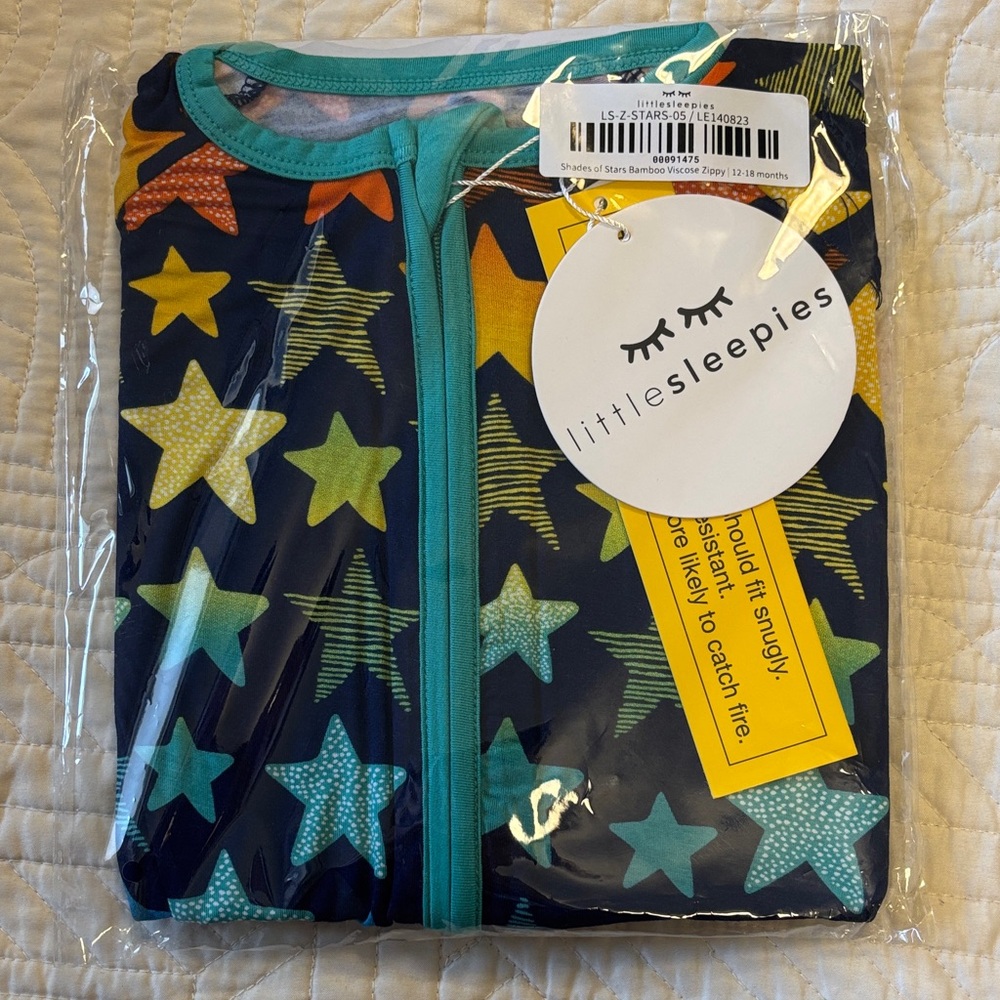 Little sleepies shades of stars zippy